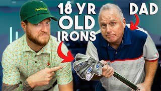 I Fit My Dad 18 hcp With The Best Golf Game Improvement Irons of 2024 [upl. by Adrien]