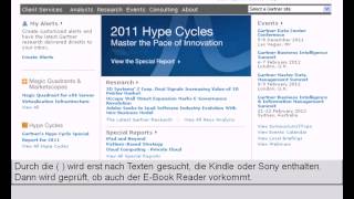 Hochschule München  Bibliothek  Gartner Tutorial [upl. by Klemperer]