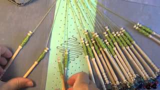 Video 84 Beginner bobbin lace tutorial [upl. by Adaner]