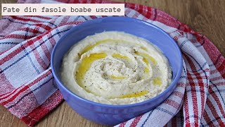 Pate de fasole boabe uscata Delicios DE POST si usor de facut  🥣 Lecturi si Arome [upl. by Watts]