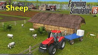 Fs16  Farming Simulator 16  Produces and Selling the spinnery  SportiveGaming  12 [upl. by Htebirol]