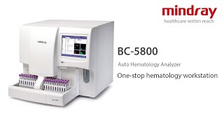 BC5800 Auto Hematology Analyzer [upl. by Slavin491]