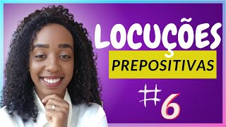 Locução Prepositiva  Classes Gramaticais  Português para CONCURSO [upl. by Josler]