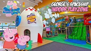 PEPPA PIG Indoor Play Area in Peppa Pig World  Georges Spaceship Playzone Feb 2023 4K [upl. by Saw]