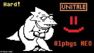 Unitale Vs Alphys NEO  Alphys Takes Action Excellent [upl. by Nida805]