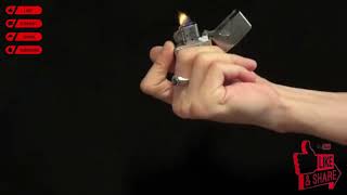 Zippo Lighter Tricks  Creative Lighters  Zippo Tricks [upl. by Reviere]