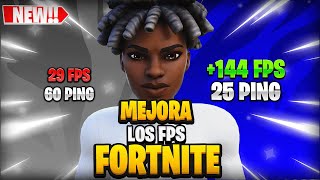 LA MEJOR OPTMIZACION PARA FORTNITE 2024 GRATIS GUIA [upl. by Anirod]