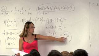 Math 2B Calculus Lecture 13 Integration by Partial Fractions [upl. by Assirral]