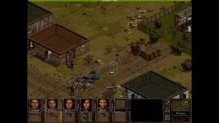 Lets Play Jagged Alliance 2 113 Part 002  A9  First blood [upl. by Nyrahtak]