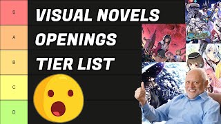 Tier listing Your Visual Novels Openings 3 [upl. by Siberson608]