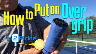 How to overgrip your paddle [upl. by Esinel]