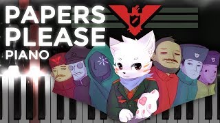 Papers Please Main Theme  Arstotzkan Anthem [upl. by Nueoras]