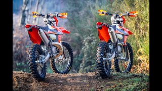 2021 KTM EXC 250 TPI AND EXCF 250  FIRST IMPRESSIONS  WHICH ONE WOULD YOU CHOOSE [upl. by Uziel]