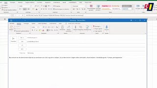 Excel  E mail versturen [upl. by Neeloc686]