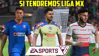 Oficial LIGA MX en EA Sports FC 24 con el LTA MOD [upl. by Glogau]