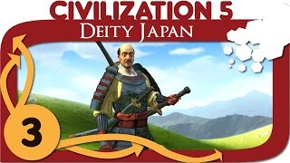 Civilization 5  Ep 3  Lets Play Japan  Civ 5 Deity Gameplay [upl. by Akiras]