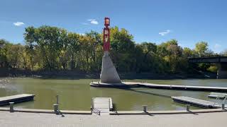 Walking Tour Of The Forks Winnipeg [upl. by Witt]