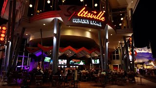 Dinner at Splitsville Luxury Lanes in Disney Springs [upl. by Arotahs]