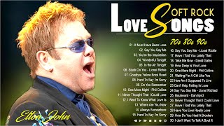 Soft Rock Ballads 70s 80s 90s Full Album 👌 Rod Stewart Elton John Bee Gees Journey Billy Joel [upl. by Nelan]