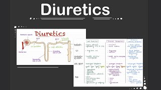 Diuretics  Renal Pharmacology  Full Topic Revision  With Notes  2nd year MBBS [upl. by Alrep261]