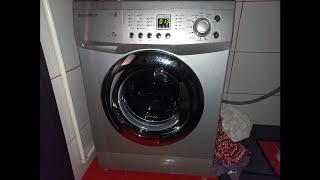 DAEWOO washing machine softener rinse and balancing for spin [upl. by Deragon]