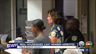 The Real Housewives of New York City cast member Luann de Lesseps arrested in Palm Beach [upl. by Ardnayek]