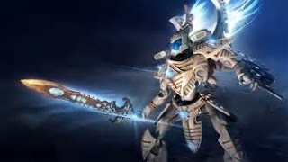 Wraithknight Taldeer vs Imperial Knight Solaria  Dawn of War 3 [upl. by Carrelli]