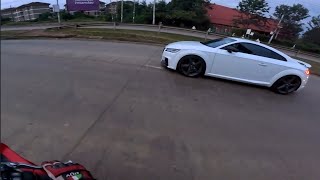 Audi ttrs vs superbikes [upl. by Litha]