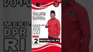 Paolus HadiDoleng Donado menuju DPR RI [upl. by Pollie]