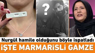 Marmarisli Gamze ilk kez ortaya çıktı Nurgül hamile olduğunu böyle ispatladı [upl. by Arimaj]