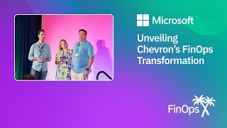 Unveiling Chevrons FinOps Transformation A Journey of Innovation and Cloud Adoption [upl. by Ecam]