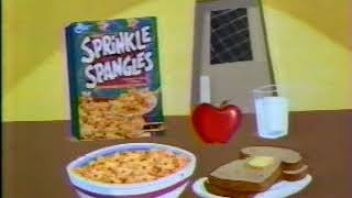 Sprinkle Spangles Cereal commercial 1993 [upl. by Hajed495]