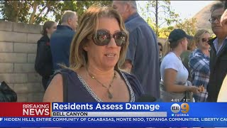 Bell Canyon Residents Assess Damage From Woolsey Fire [upl. by Tibbitts]