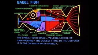 Babel Fish  The Oddest Thing In The Universe  The Hitchhikers Guide To The Galaxy  BBC [upl. by Lsil]