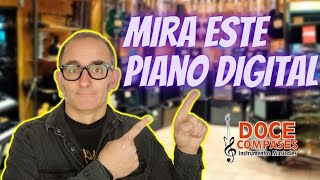 🟢¿CÓMO ES UN PIANO DIGITAL BUENO BONITO Y BARATO 🤩 [upl. by Ainotna]