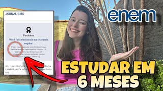 COMO ESTUDAR PARA O ENEM 2024 EM 6 MESES l Estratégia de Estudo de 6 meses para o Enem [upl. by Pulchi]