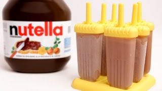 Nutella Popsicle Recipe  Laura Vitale  Laura in the Kitchen Episode 769 [upl. by Mehetabel]