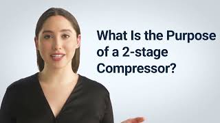 what Is A 2 Stage Air Compressor What the difference between singlestage and a twostage [upl. by Weldon288]