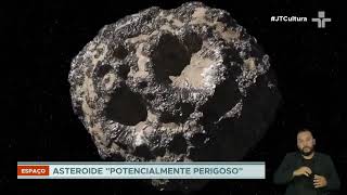 Asteroide do tamanho do Maracanã passa raspando a superfície da terra [upl. by Xer982]