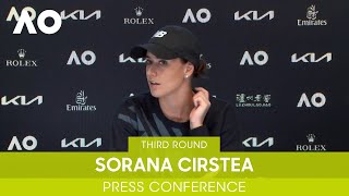 Sorana Cirstea Press Conference 3R  Australian Open 2022 [upl. by Feingold]