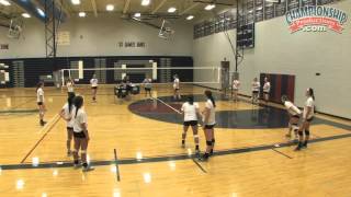 High School Volleyball Dynamic Practice Design and Drills [upl. by Ahsenek]