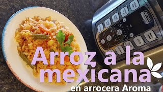 Arroz a la mexicana  En arrocera eléctrica [upl. by Asiled96]