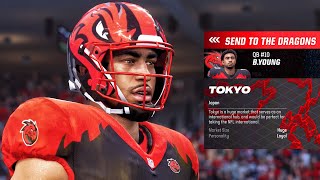 MADDEN 24 Franchise Mode  RELOCATION To TOKYO JAPAN Gameplay Walkthrough [upl. by Ayeki771]