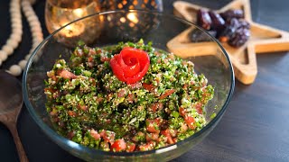 Restaurant style tabouli made simple￼ [upl. by Anwahsiek]