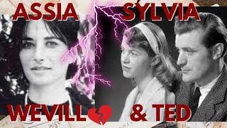 KARMA IN LOVE THE LOVE TRIANGLE BETWEEN SYLVIA PLATH TED HUGHES AND ASSIA WEVILL [upl. by Gisele317]