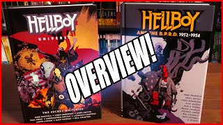 Hellboy and the BPRD 19521954 amp Hellboy Universe The Secret Histories Hardcovers Overview [upl. by Dobb]