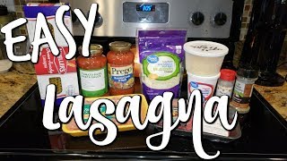 EASY LASAGNAFOODIE FRIDAYS [upl. by Nosaj]