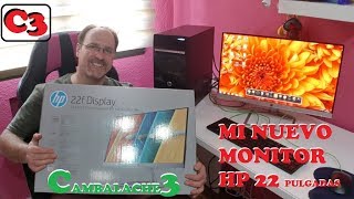 MI NUEVO MONITOR HP DE 22¨PULGADAS [upl. by Codi]