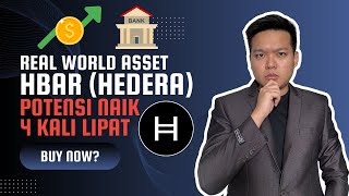 COIN REAL WORLD ASSET YANG WAJIB KAMU PUNYA BELI SEBELUM TERBANG PREDIKSI HARGA HBAR HEDERA 2024 [upl. by Ahsien]