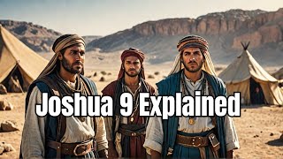 Joshua Chapter 9 Explained The Gibeonites Shocking Deception [upl. by Mellisent]